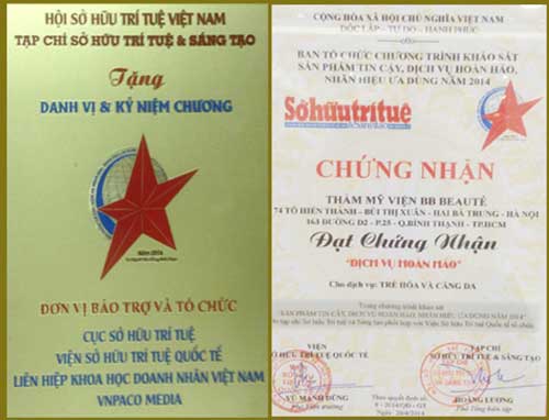 Chứng nhận dịch vụ hoàn hảo